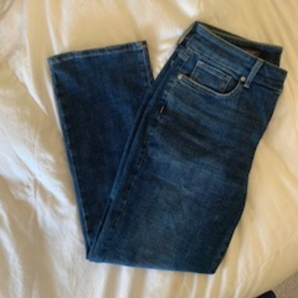 NYDJ Marilyn Straight-Leg Ankle Jeans_ Size 6